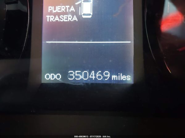 2016 TOYOTA SIENNA L 7 PASSENGER