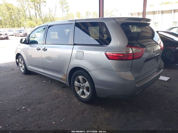 2016 TOYOTA SIENNA L 7 PASSENGER