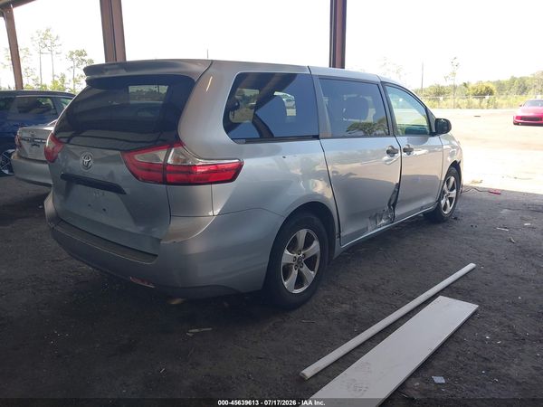 2016 TOYOTA SIENNA L 7 PASSENGER