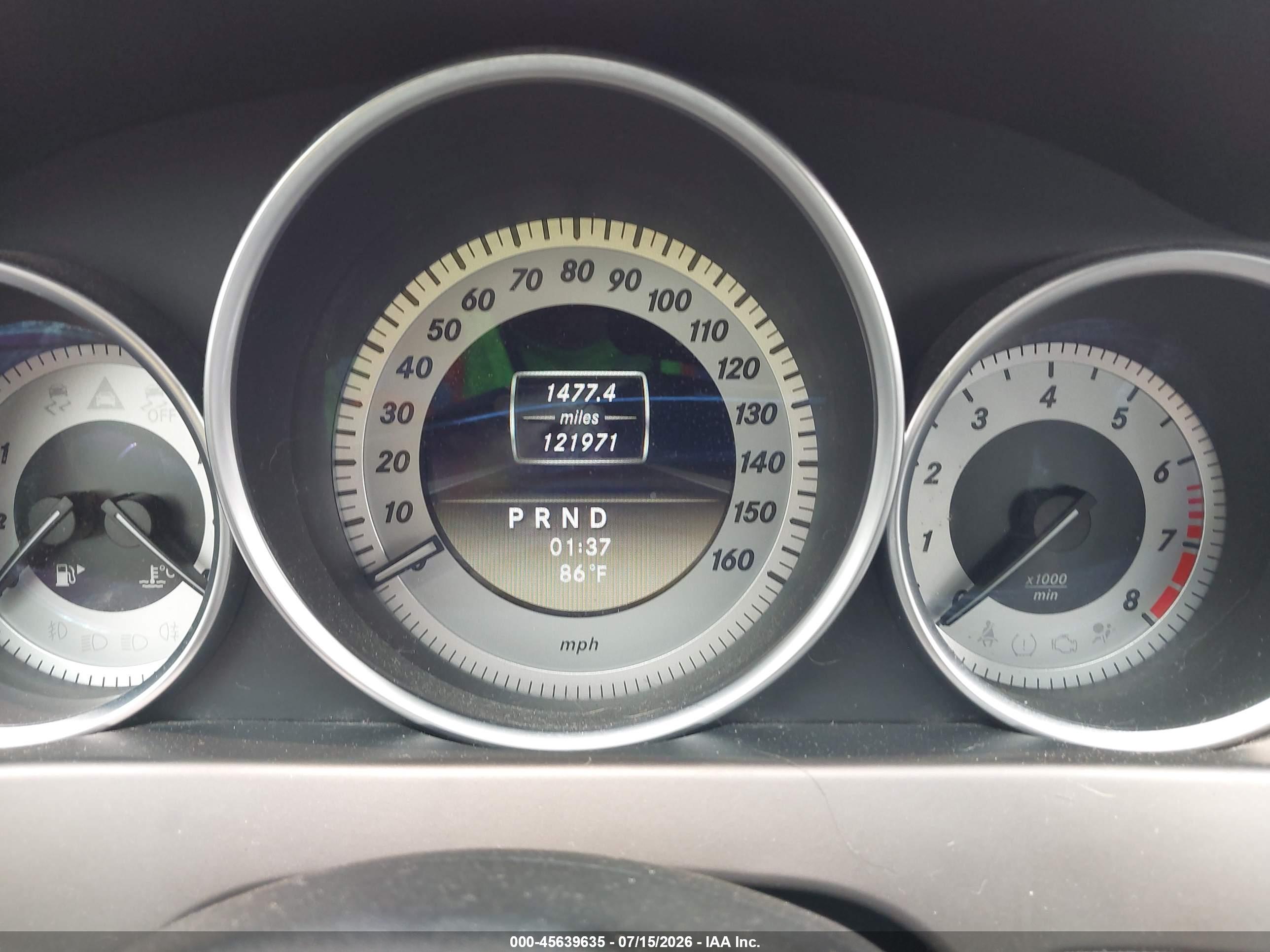 2012 MERCEDES-BENZ C 300