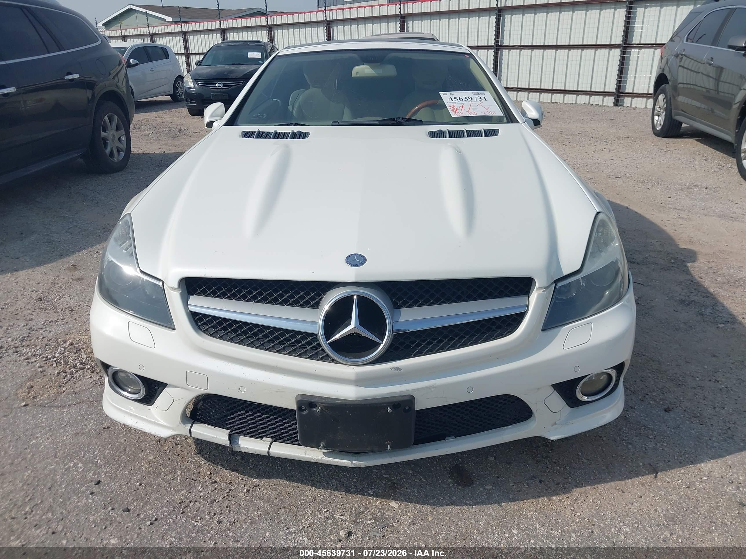 2009 MERCEDES-BENZ SL 550 SL550