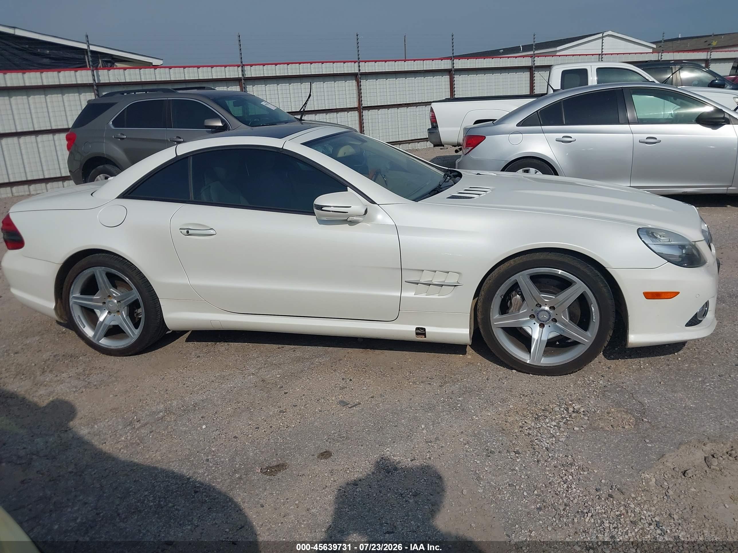 2009 MERCEDES-BENZ SL 550 SL550