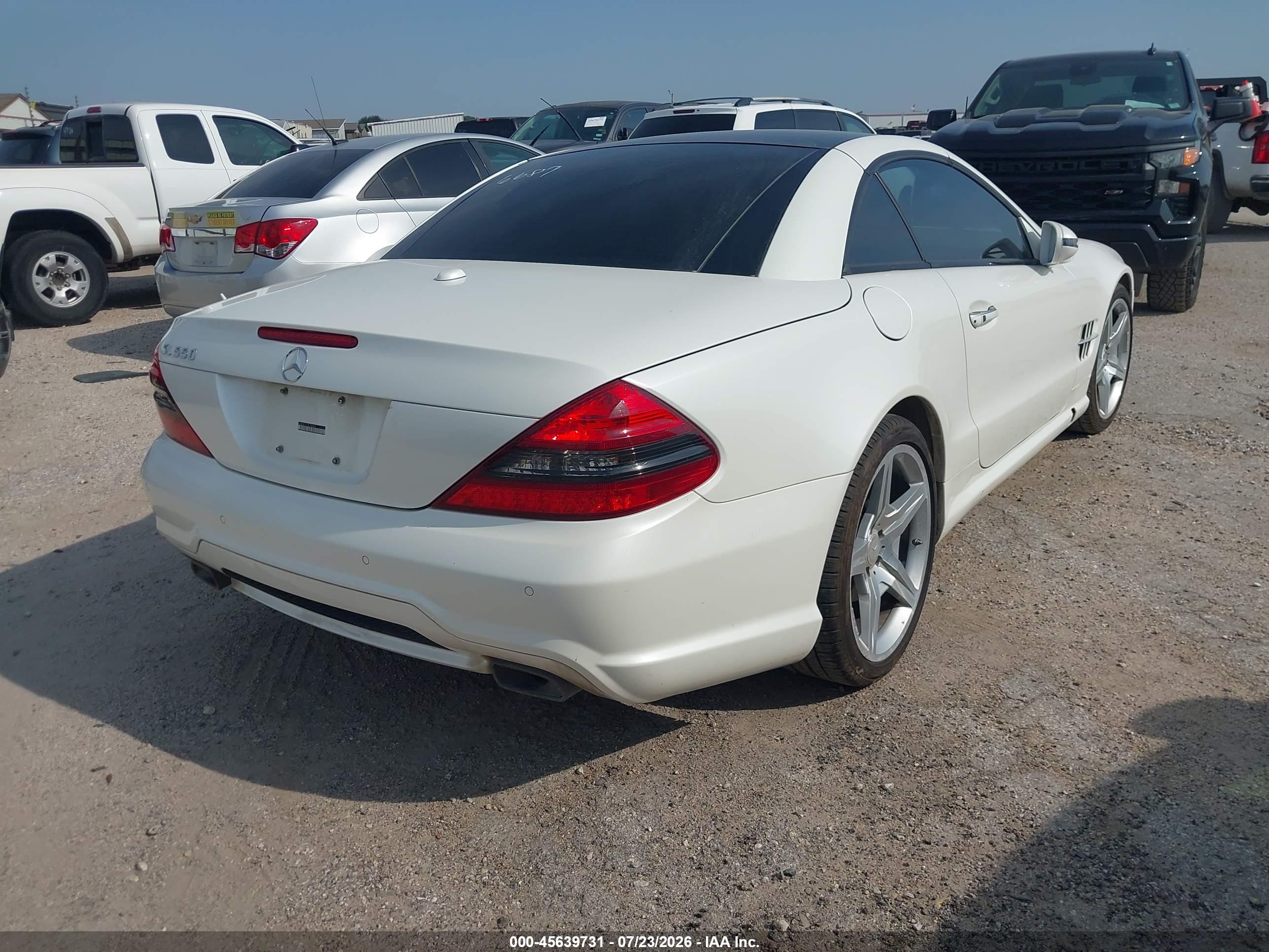 2009 MERCEDES-BENZ SL 550 SL550