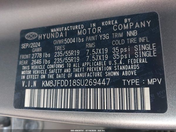 2025 HYUNDAI TUCSON HYBRID N LINE