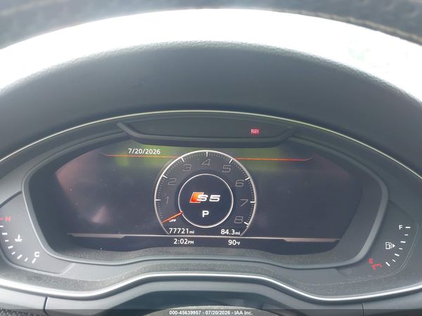 2019 AUDI S5 3.0T PREMIUM