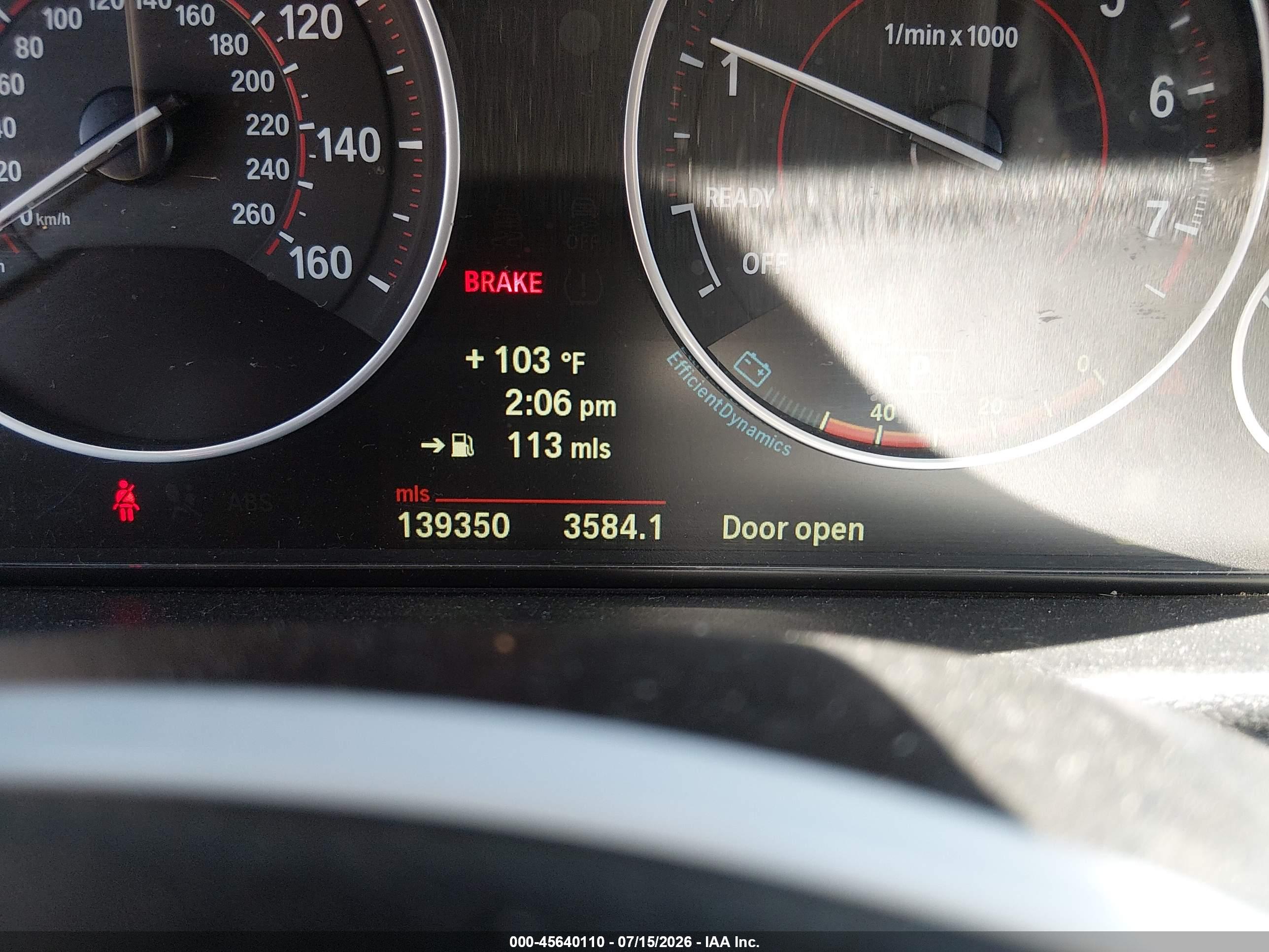 2013 BMW 328I