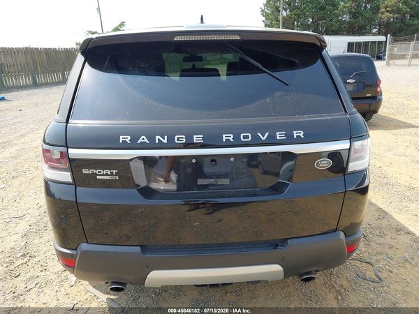 2016 LAND ROVER RANGE ROVER SPORT 3.0L V6 SUPERCHARGED HSE