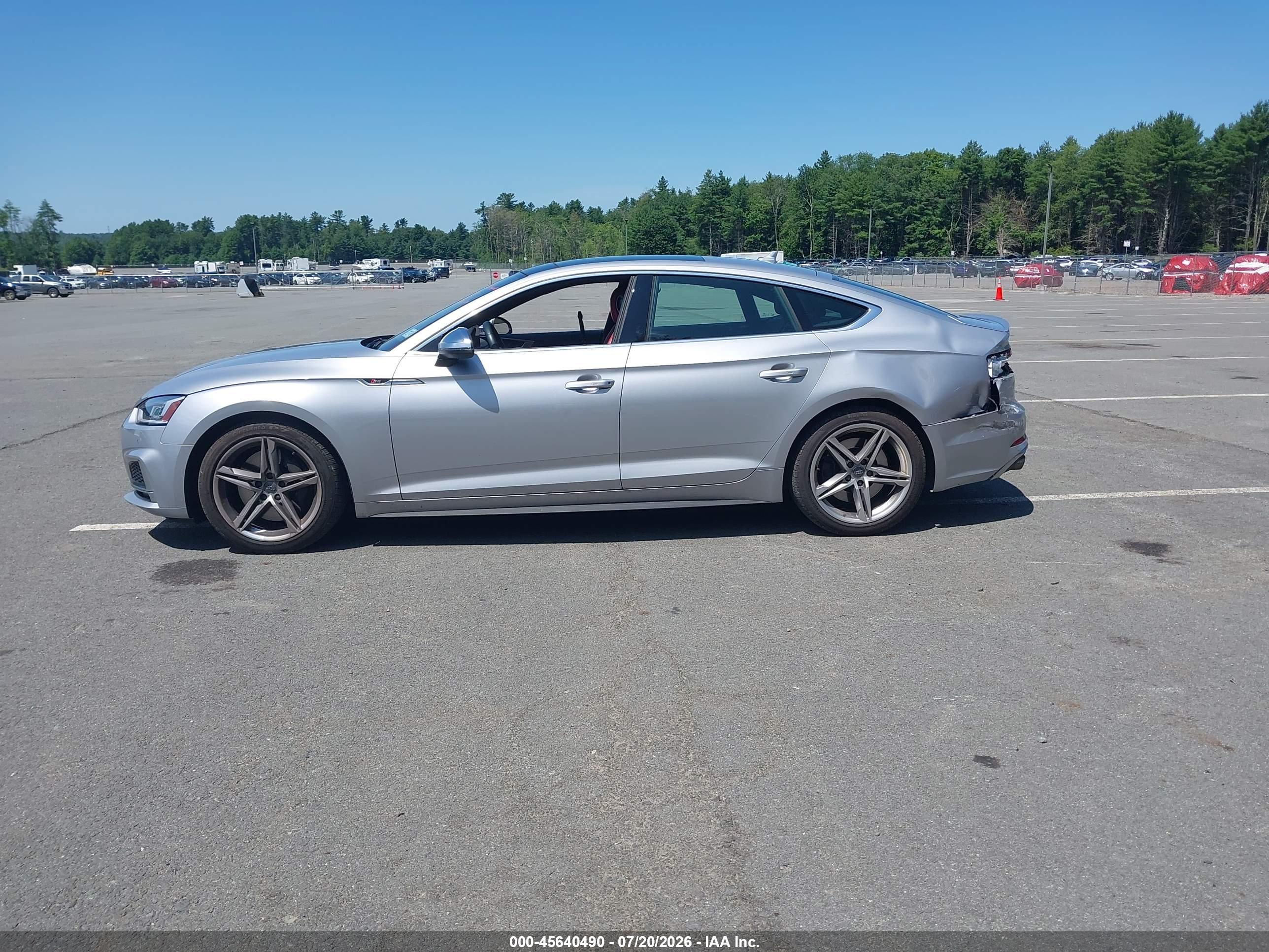 2018 AUDI S5 3.0T PREMIUM PLUS
