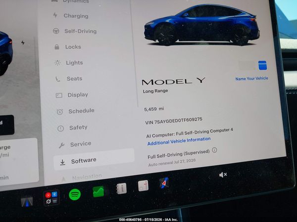 2026 TESLA MODEL Y