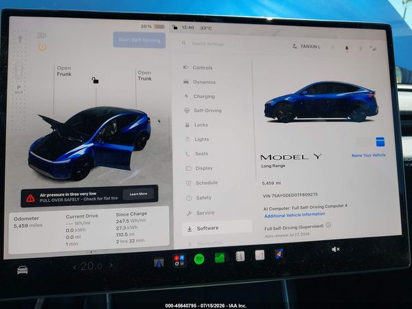 2026 TESLA MODEL Y