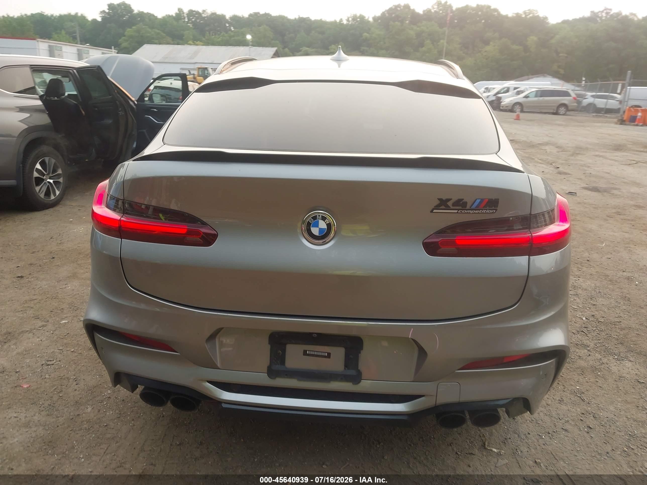 2020 BMW X4 M COMPETITION