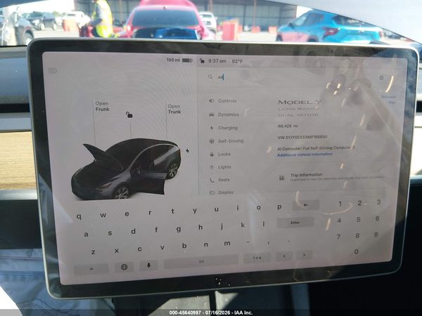 2021 TESLA MODEL Y