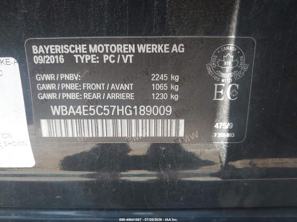 2017 BMW 440I GRAN COUPE XDRIVE