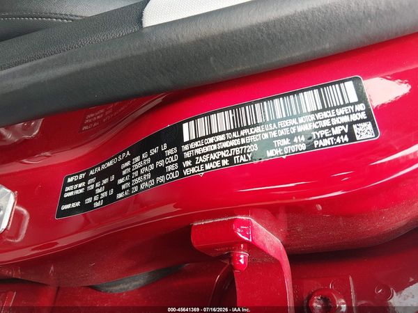 2018 ALFA ROMEO STELVIO SPORT AWD