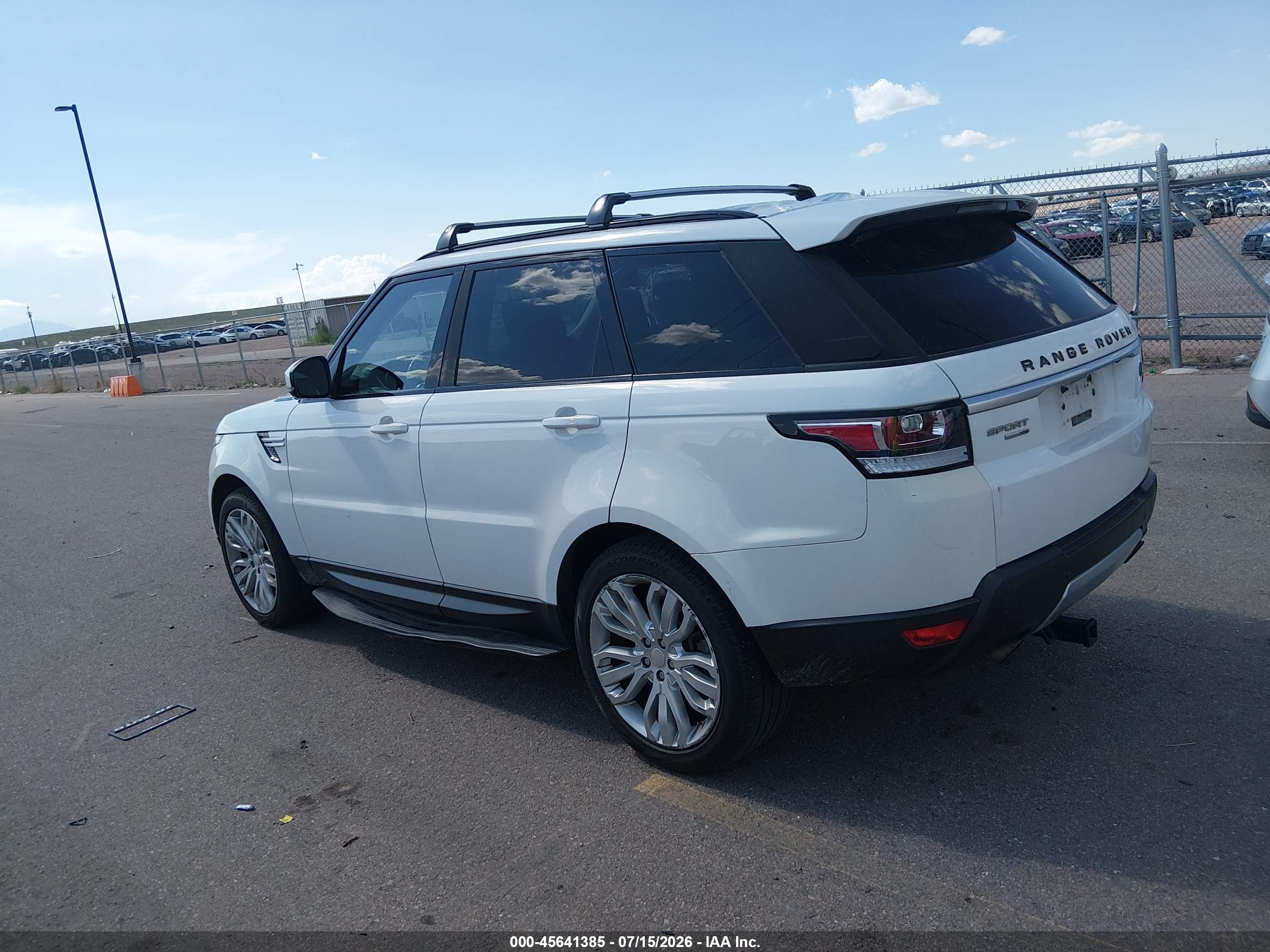 2014 LAND ROVER RANGE ROVER SPORT 3.0L V6 SUPERCHARGED HSE