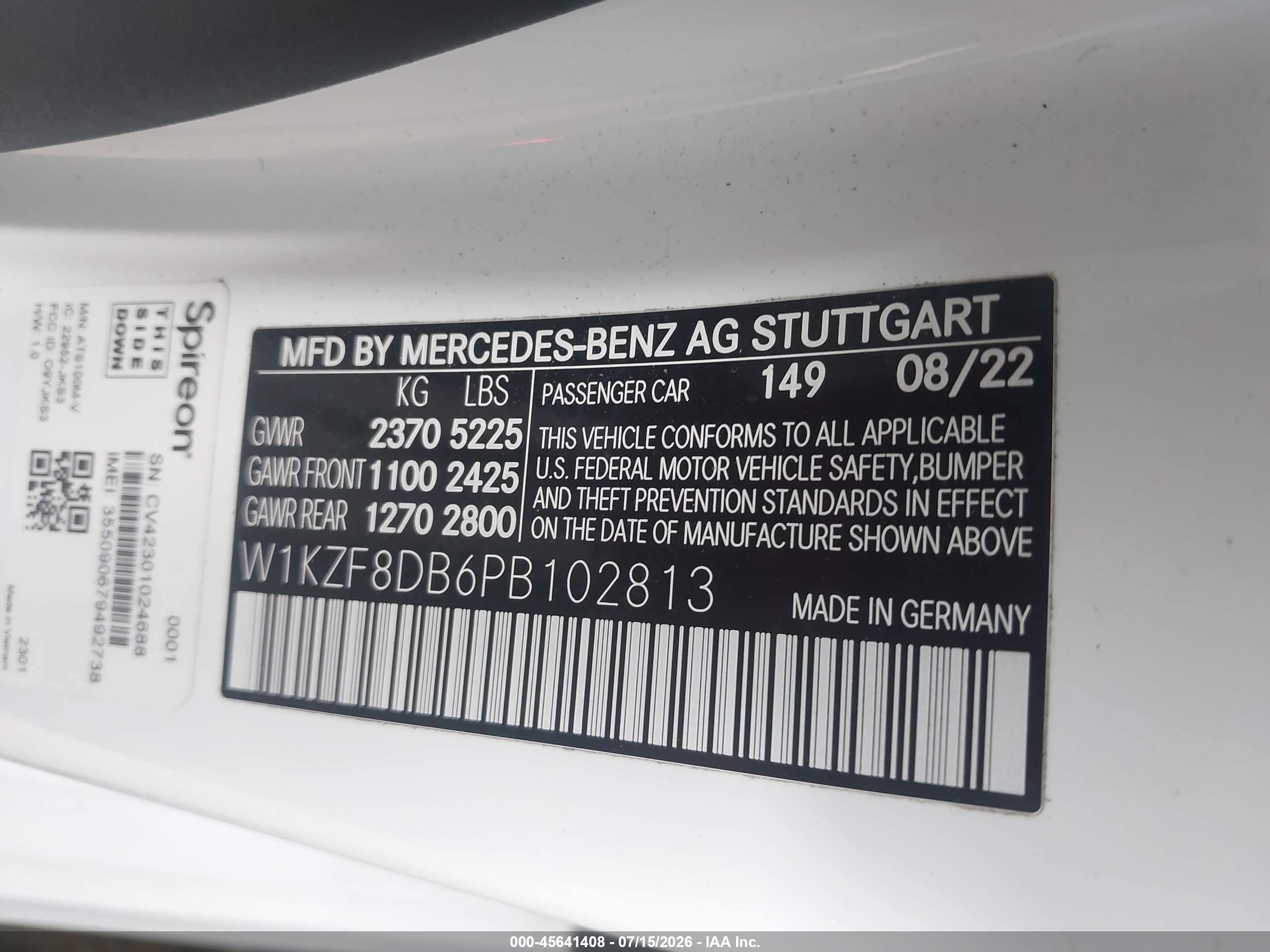 2023 MERCEDES-BENZ E 350 E350