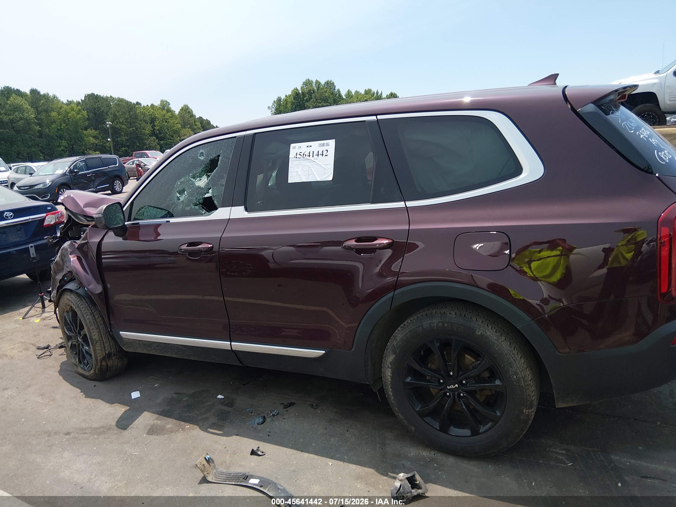 2022 KIA TELLURIDE LX