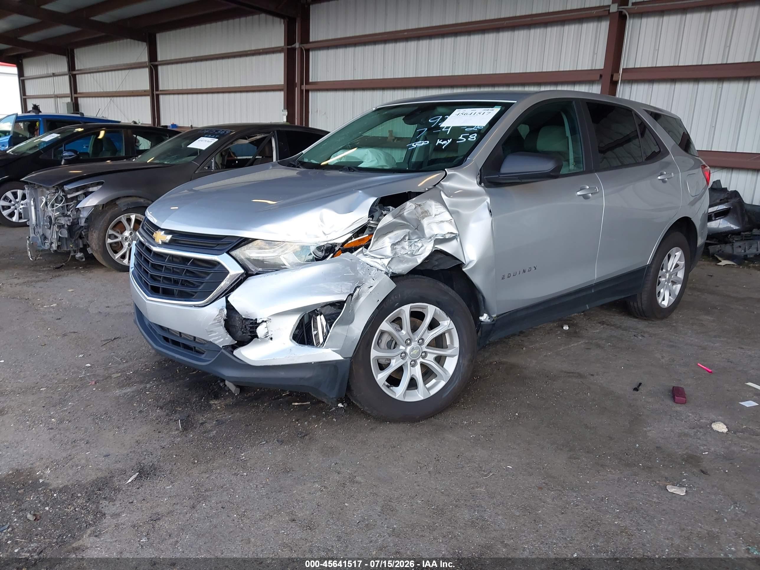2021 CHEVROLET EQUINOX FWD LS — I2