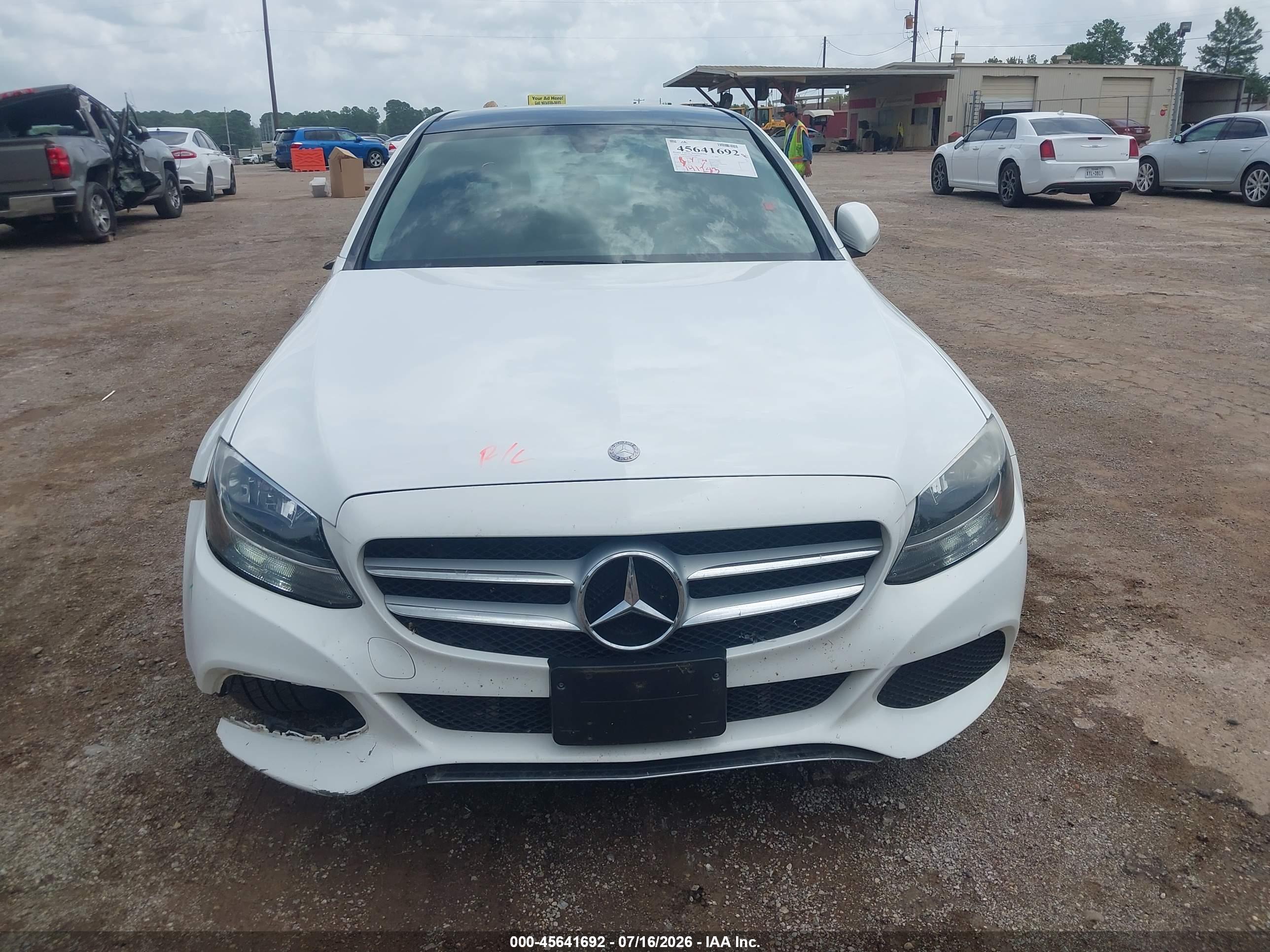 2015 MERCEDES-BENZ C 300 4MATIC
