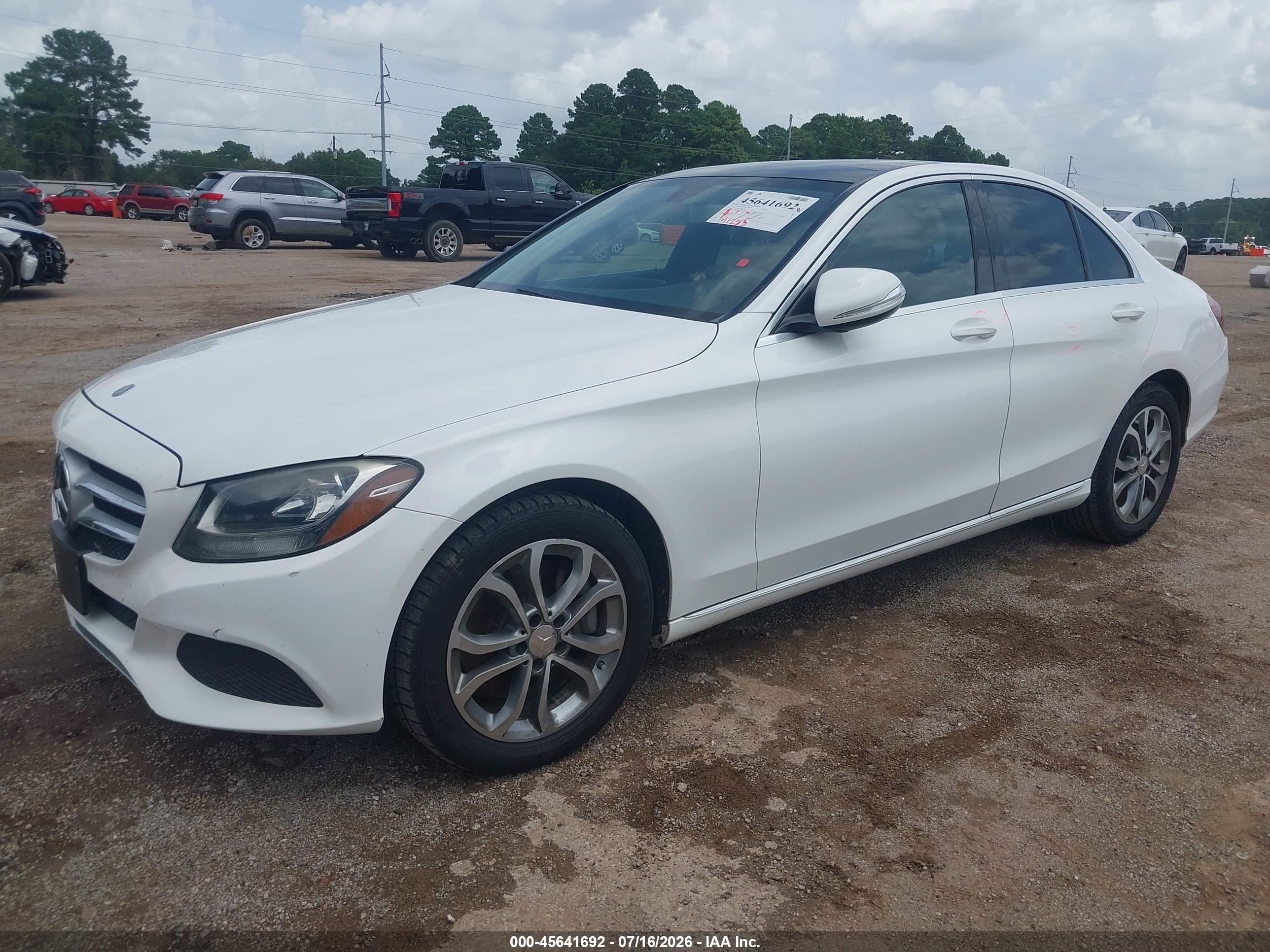 2015 MERCEDES-BENZ C 300 4MATIC