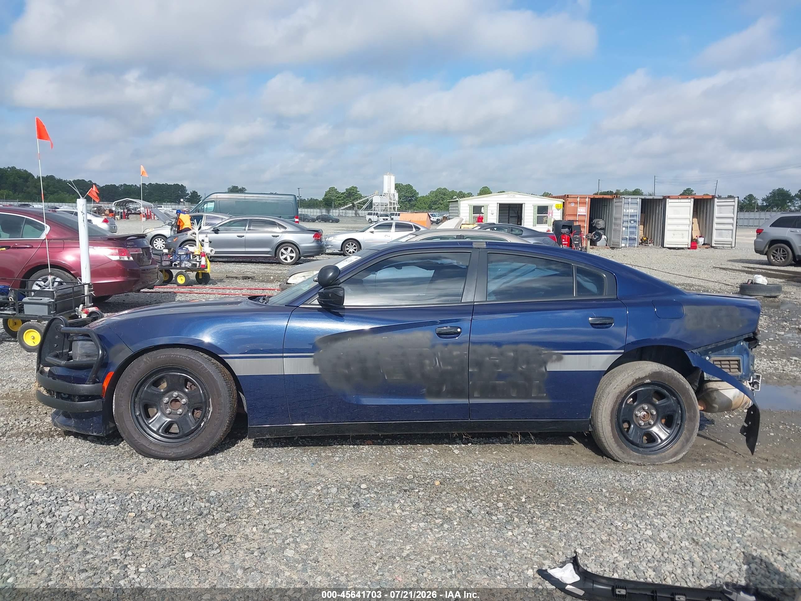 2021 DODGE CHARGER POLICE RWD