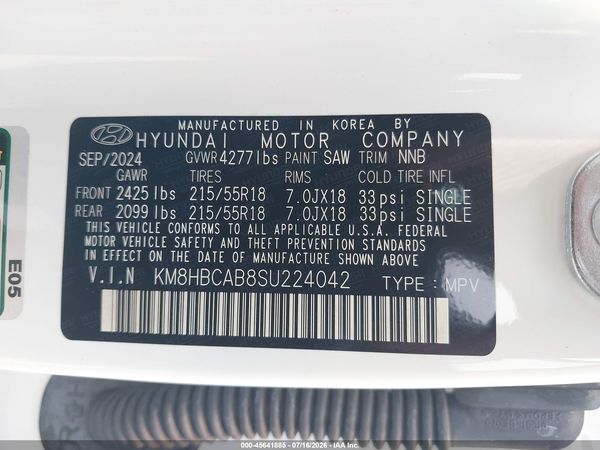 2025 HYUNDAI KONA SEL