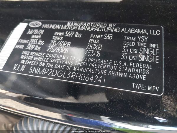 2024 HYUNDAI SANTA FE SEL