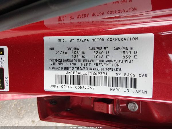 2026 MAZDA MAZDA3 2.5 S PREFERRED