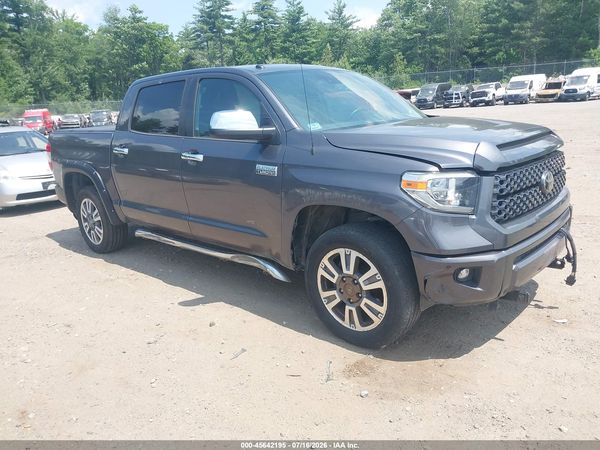 2019 TOYOTA TUNDRA PLATINUM 5.7L V8