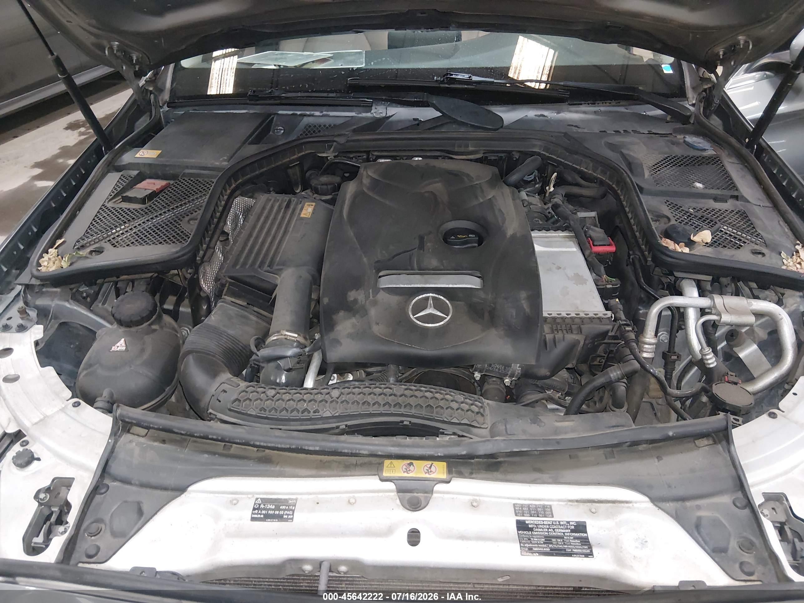 2015 MERCEDES-BENZ C 300 4MATIC