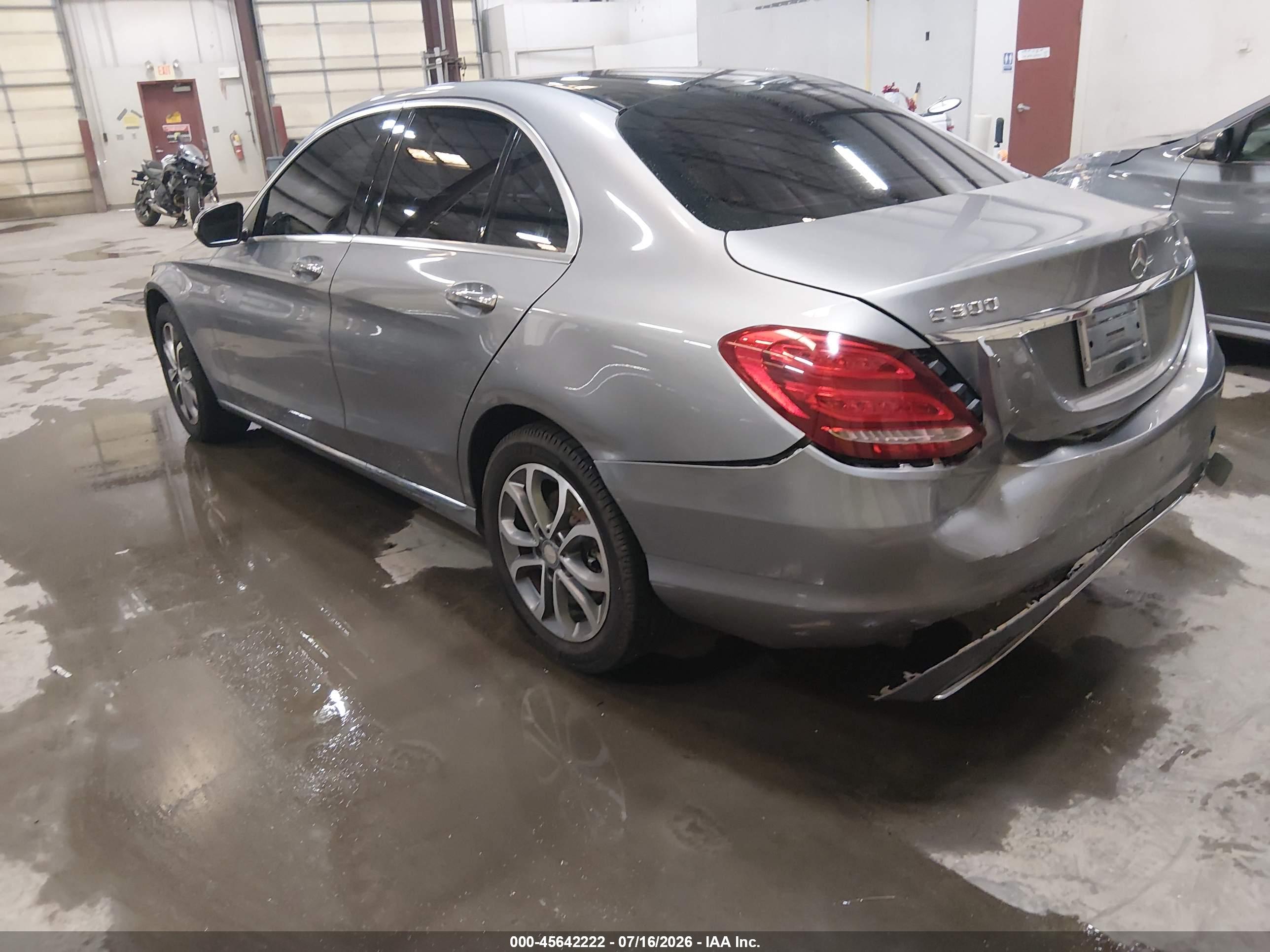 2015 MERCEDES-BENZ C 300 4MATIC