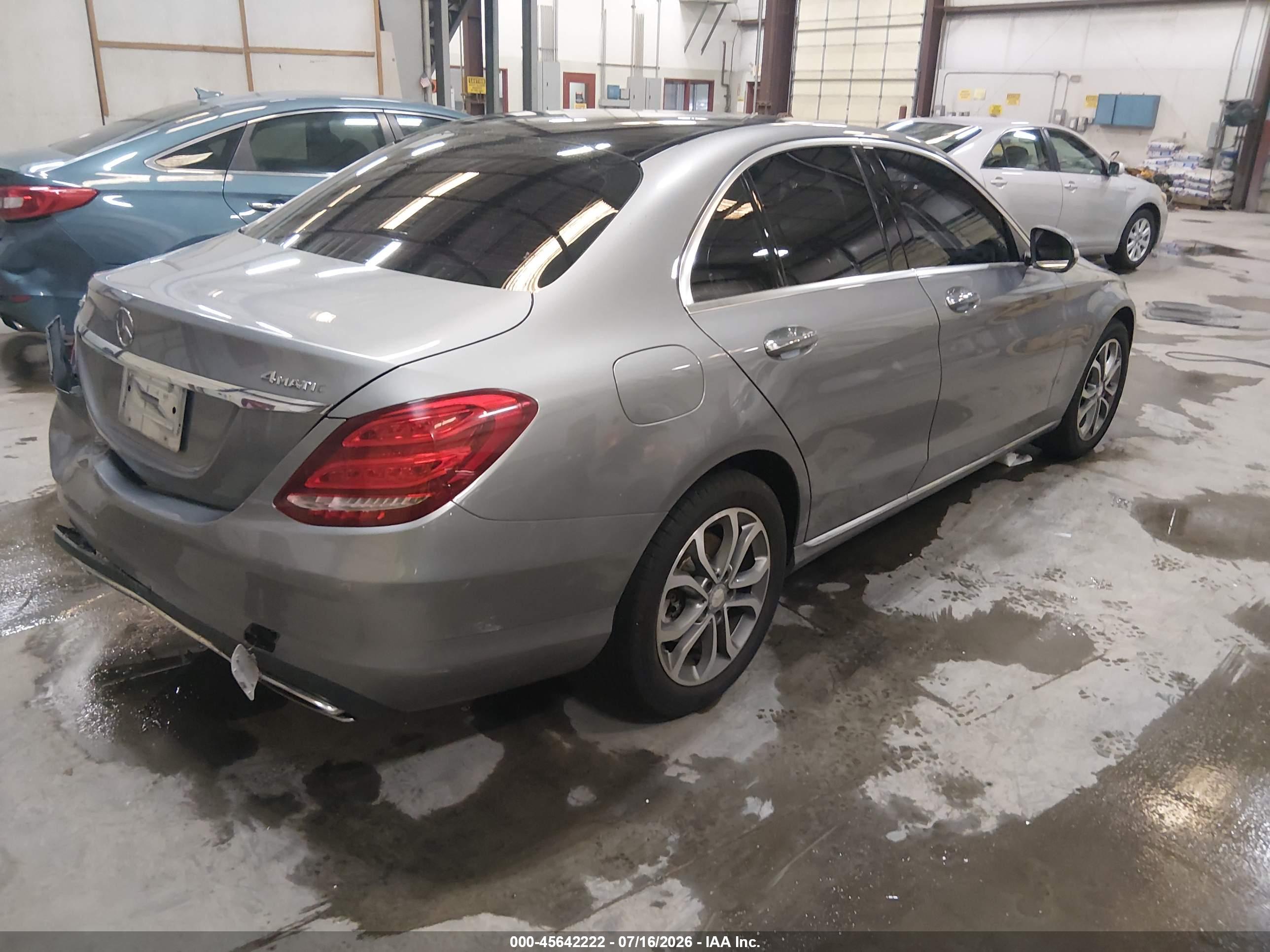 2015 MERCEDES-BENZ C 300 4MATIC