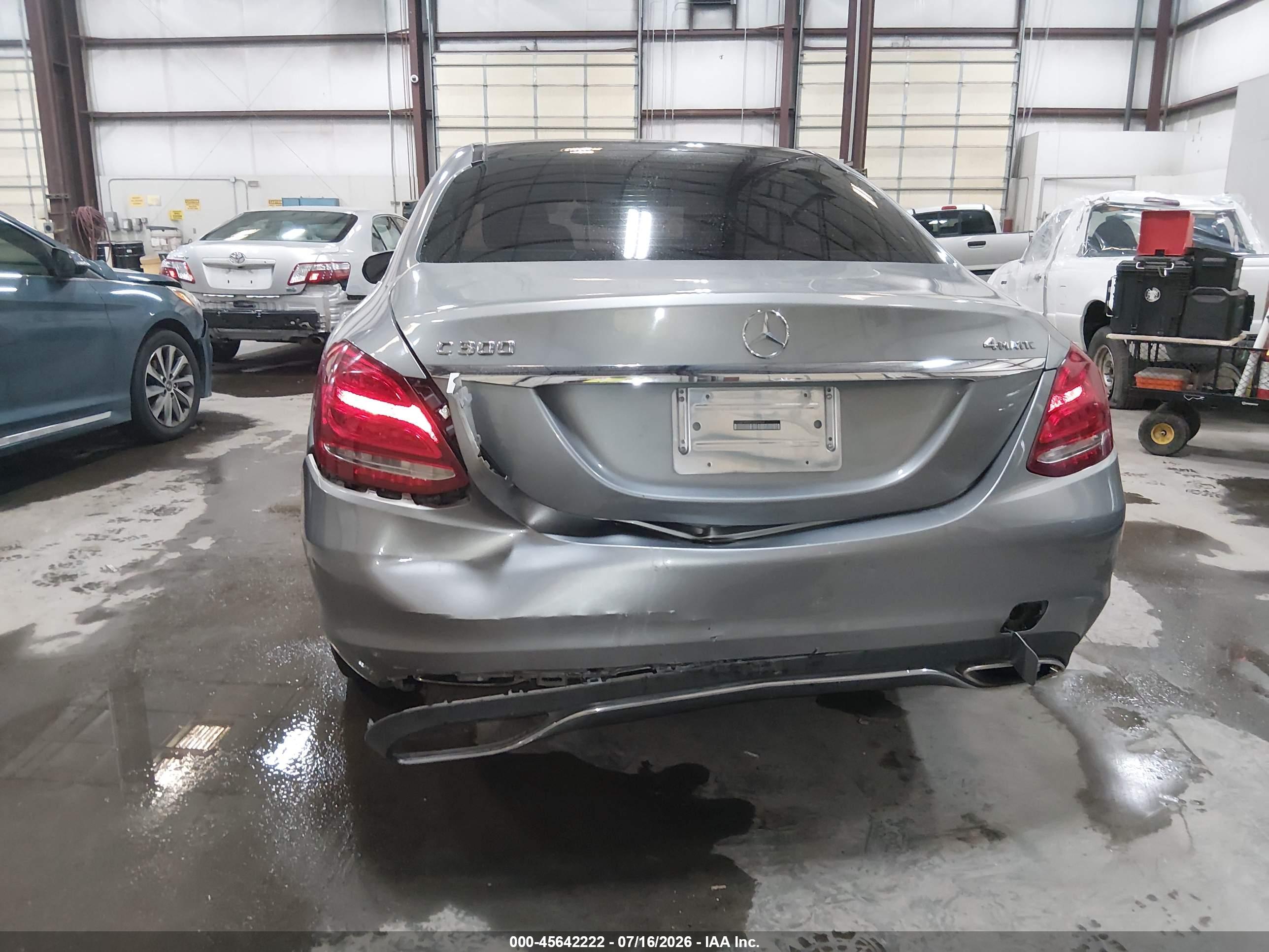 2015 MERCEDES-BENZ C 300 4MATIC