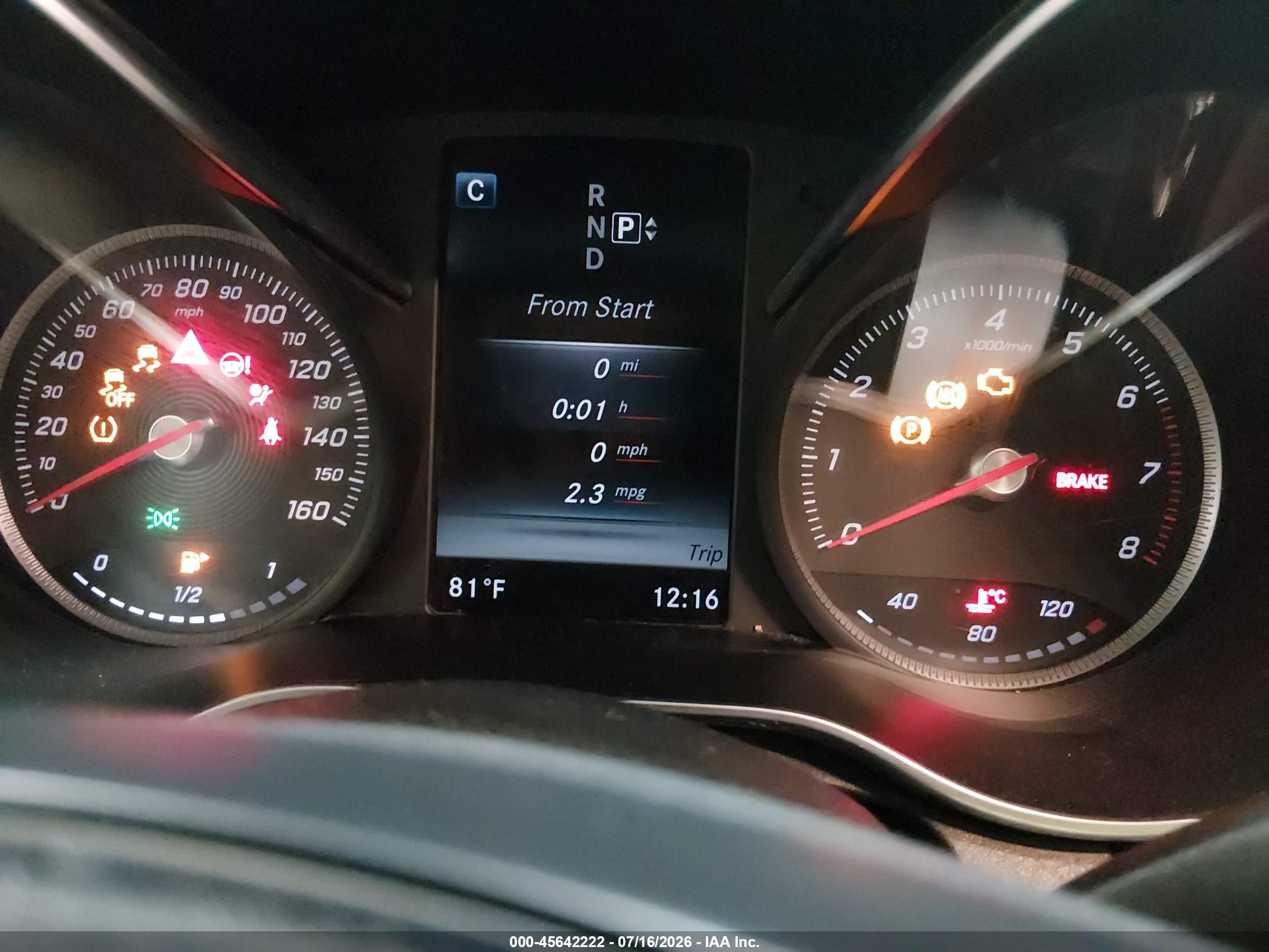 2015 MERCEDES-BENZ C 300 4MATIC