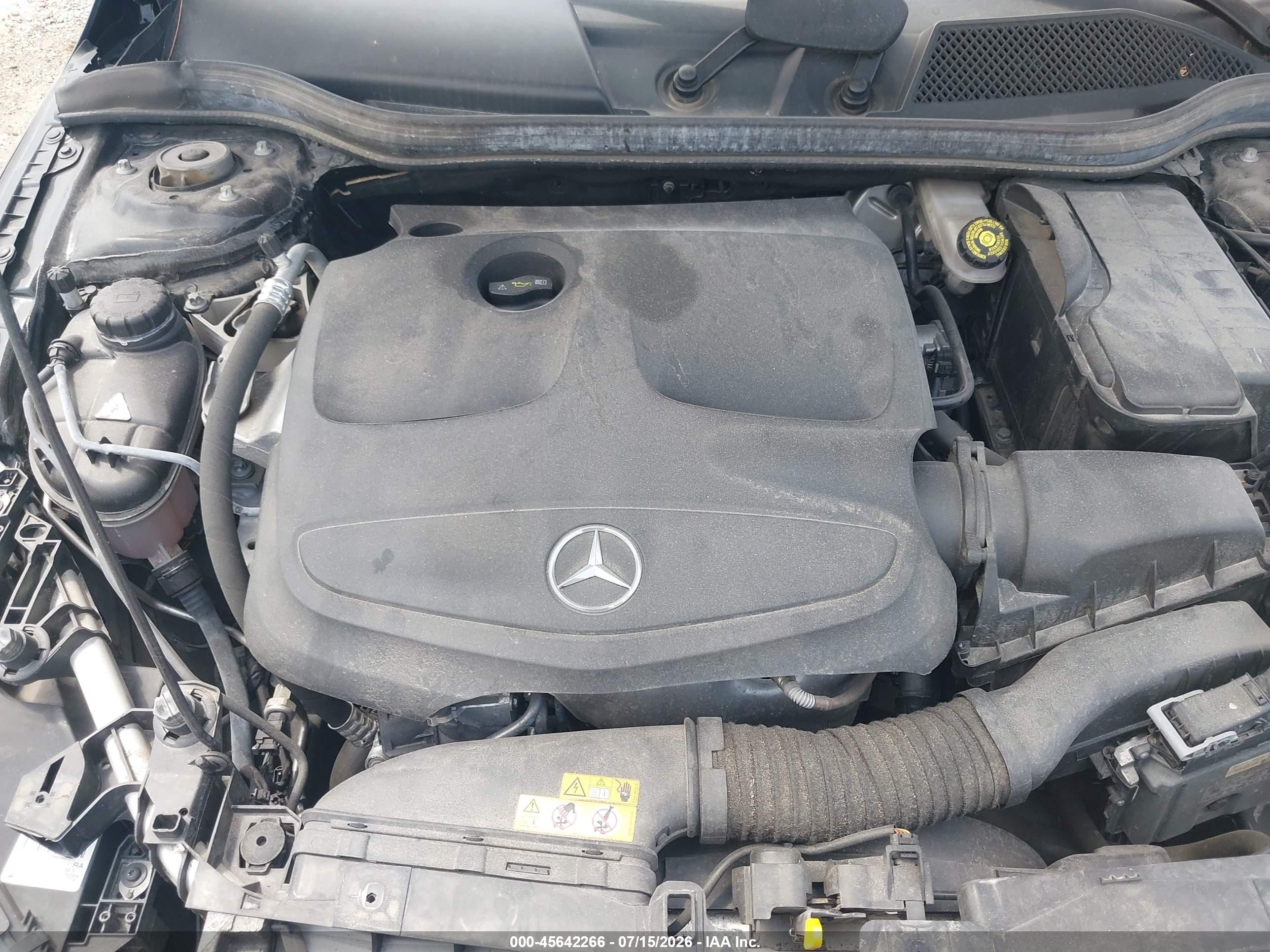 2018 MERCEDES-BENZ CLA 250 CLA250