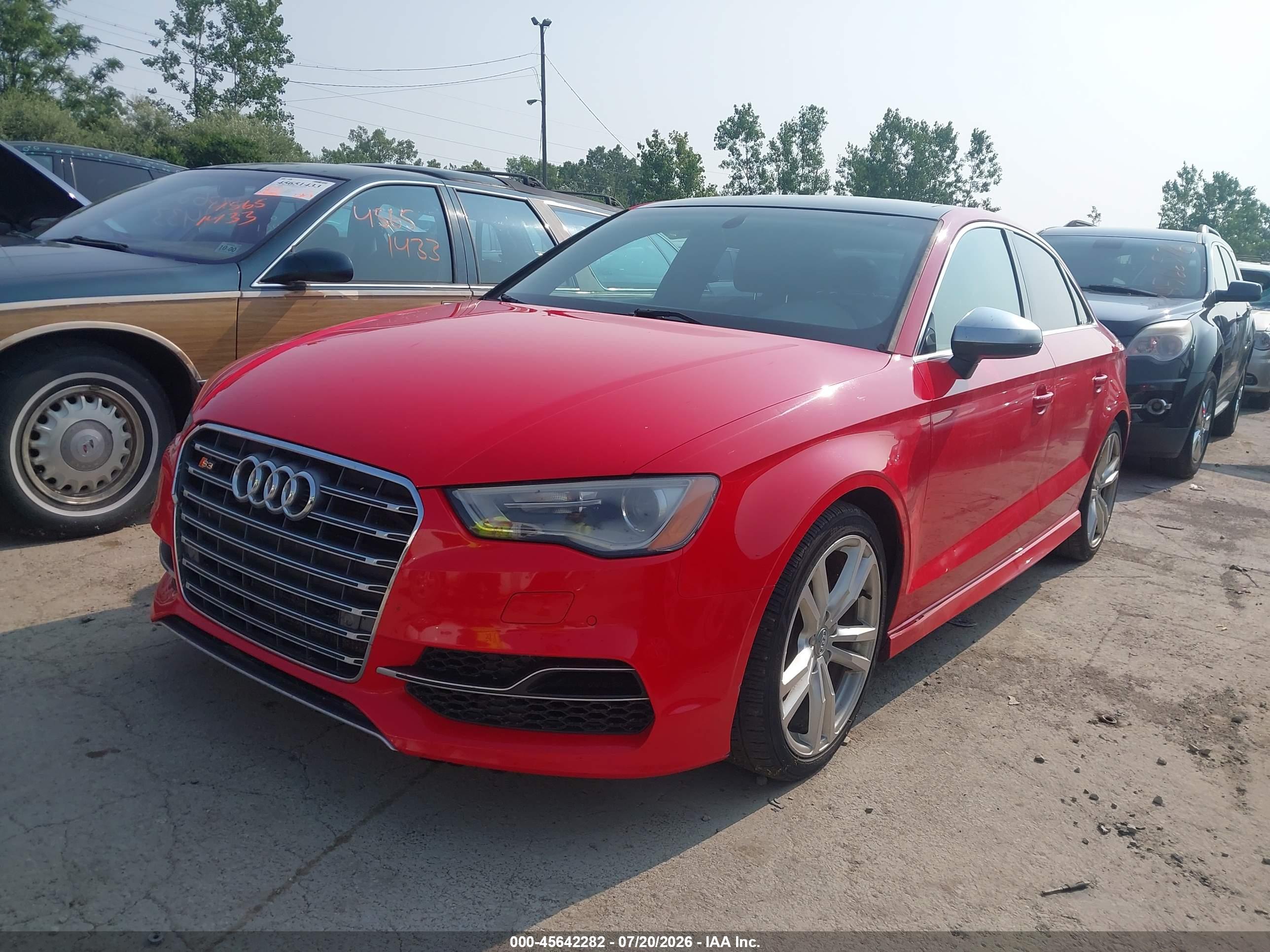 2016 AUDI S3 PREMIUM PLUS