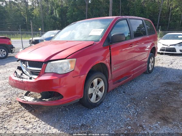 2013 DODGE GRAND CARAVAN SE — I2