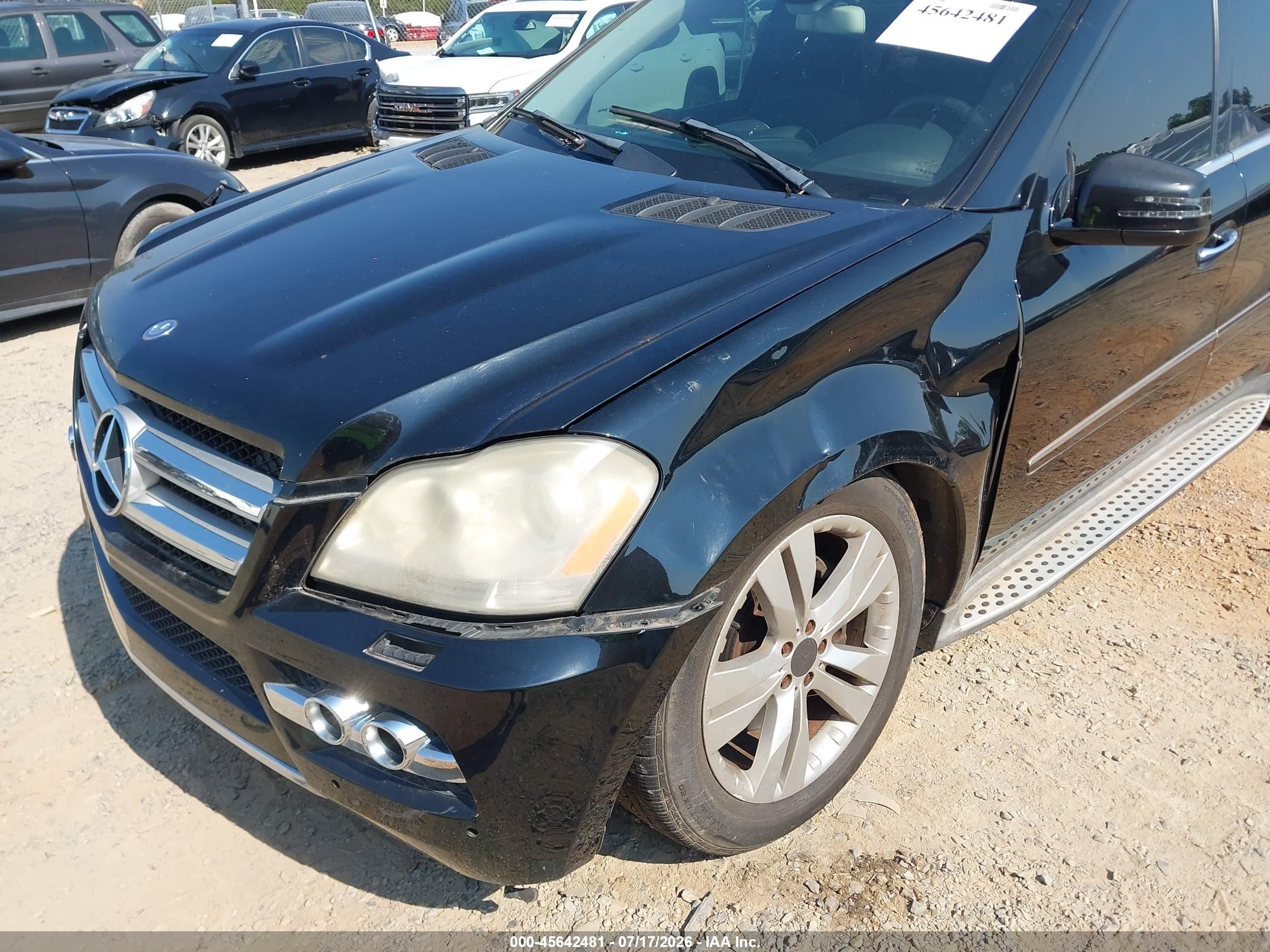 2011 MERCEDES-BENZ GL 450 GL450 4-MATIC