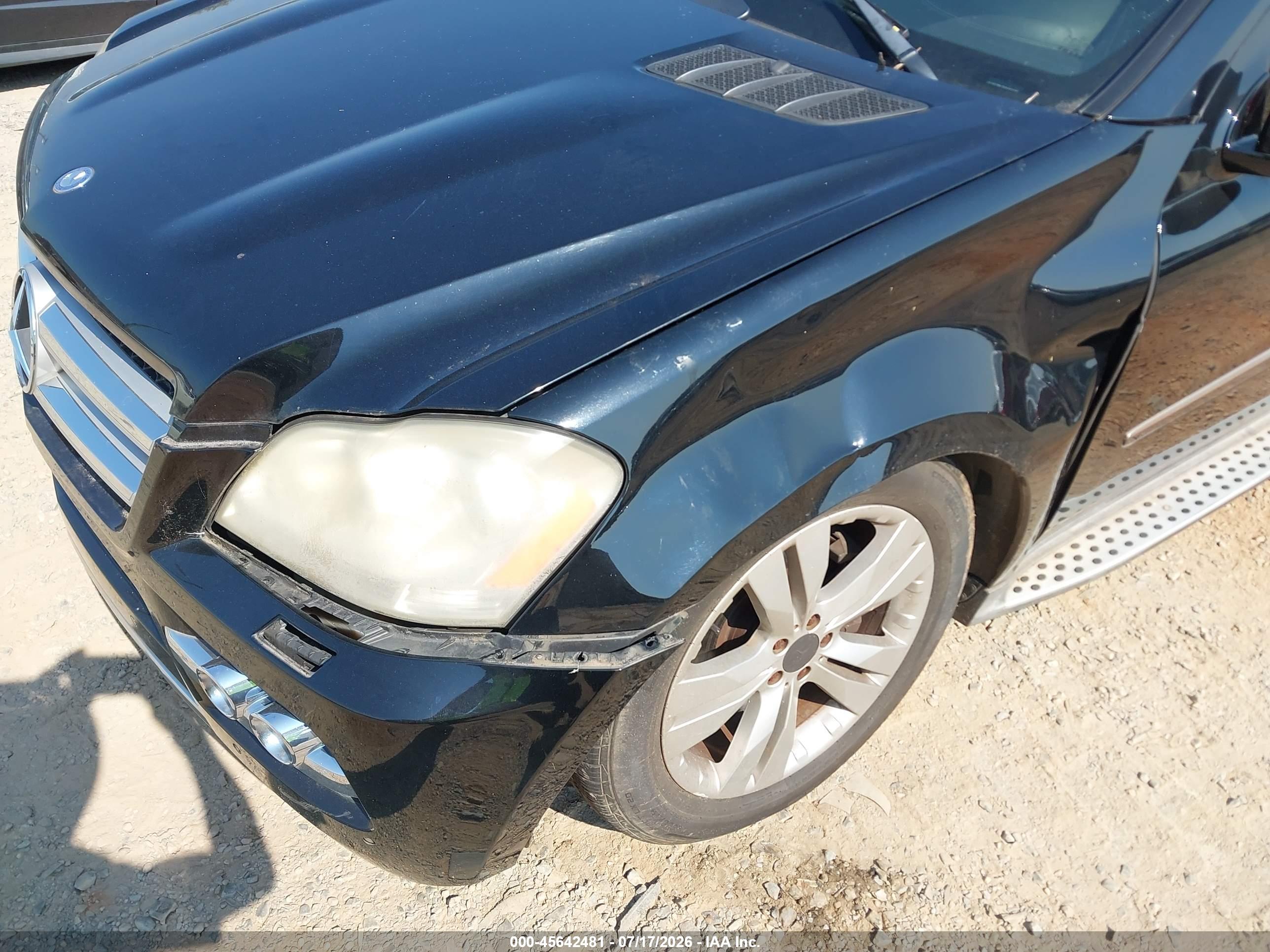 2011 MERCEDES-BENZ GL 450 GL450 4-MATIC