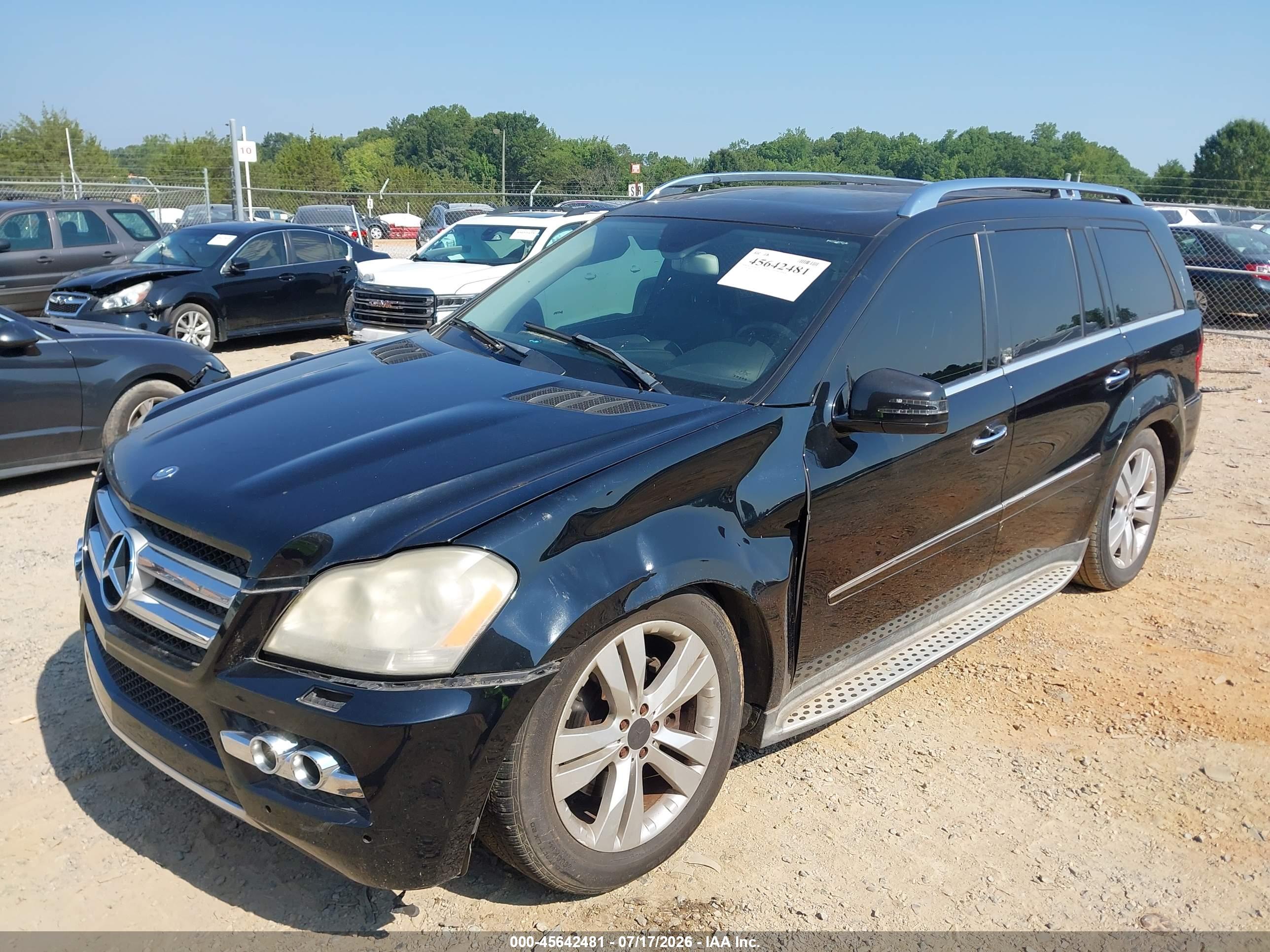 2011 MERCEDES-BENZ GL 450 GL450 4-MATIC