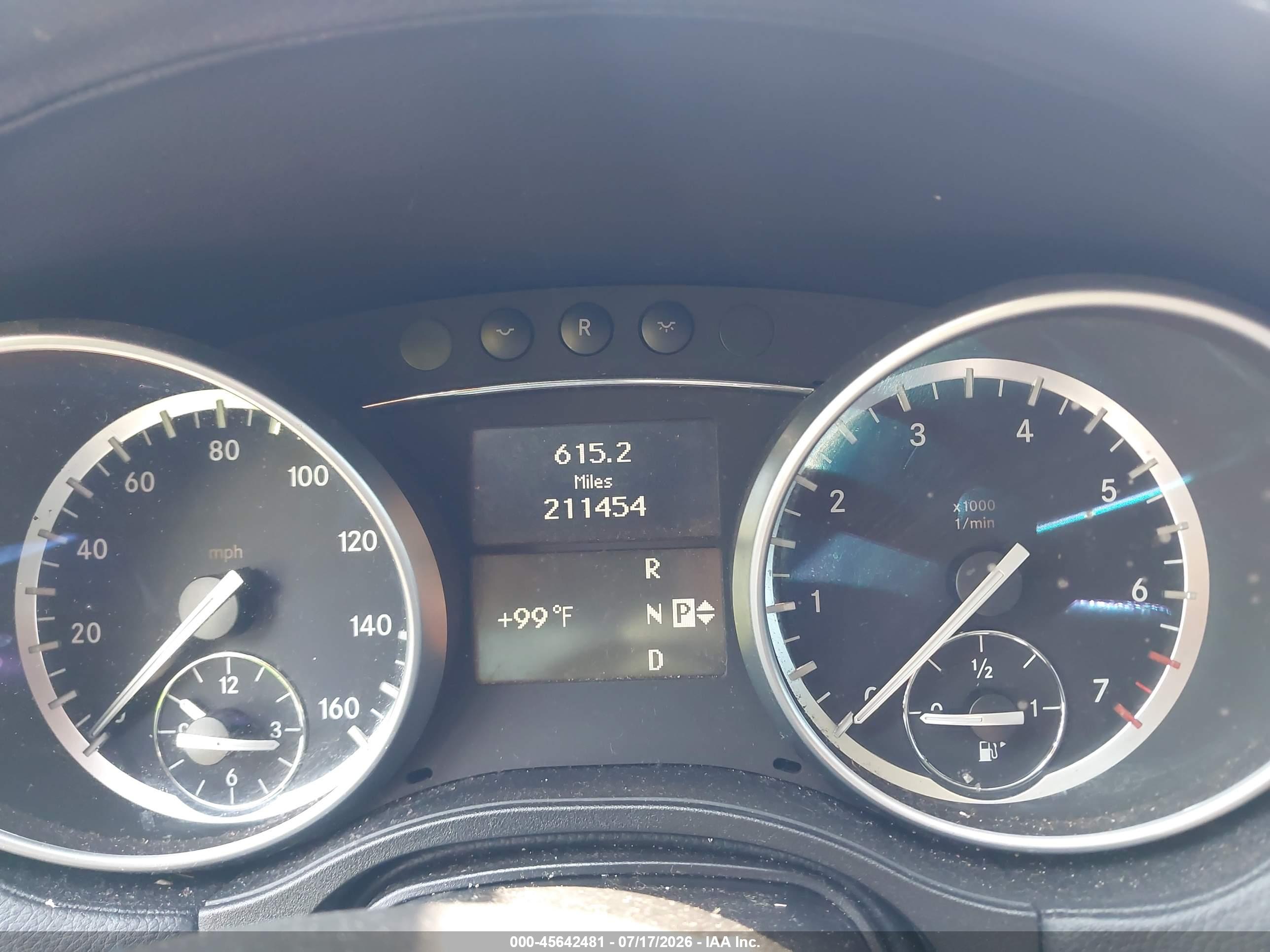 2011 MERCEDES-BENZ GL 450 GL450 4-MATIC