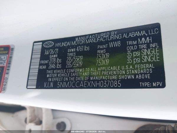 2022 HYUNDAI TUCSON SEL