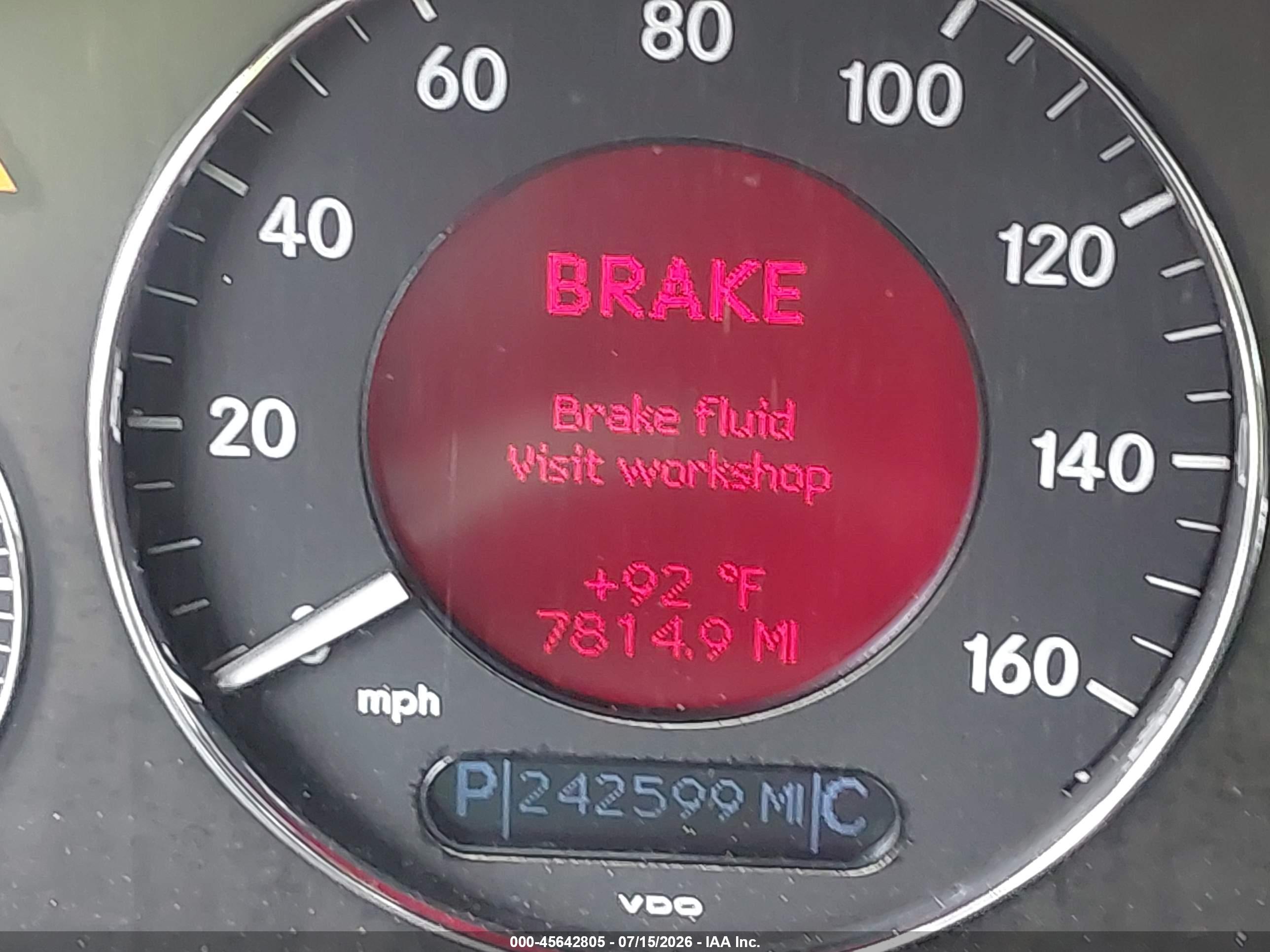 2006 MERCEDES-BENZ E 500 E500
