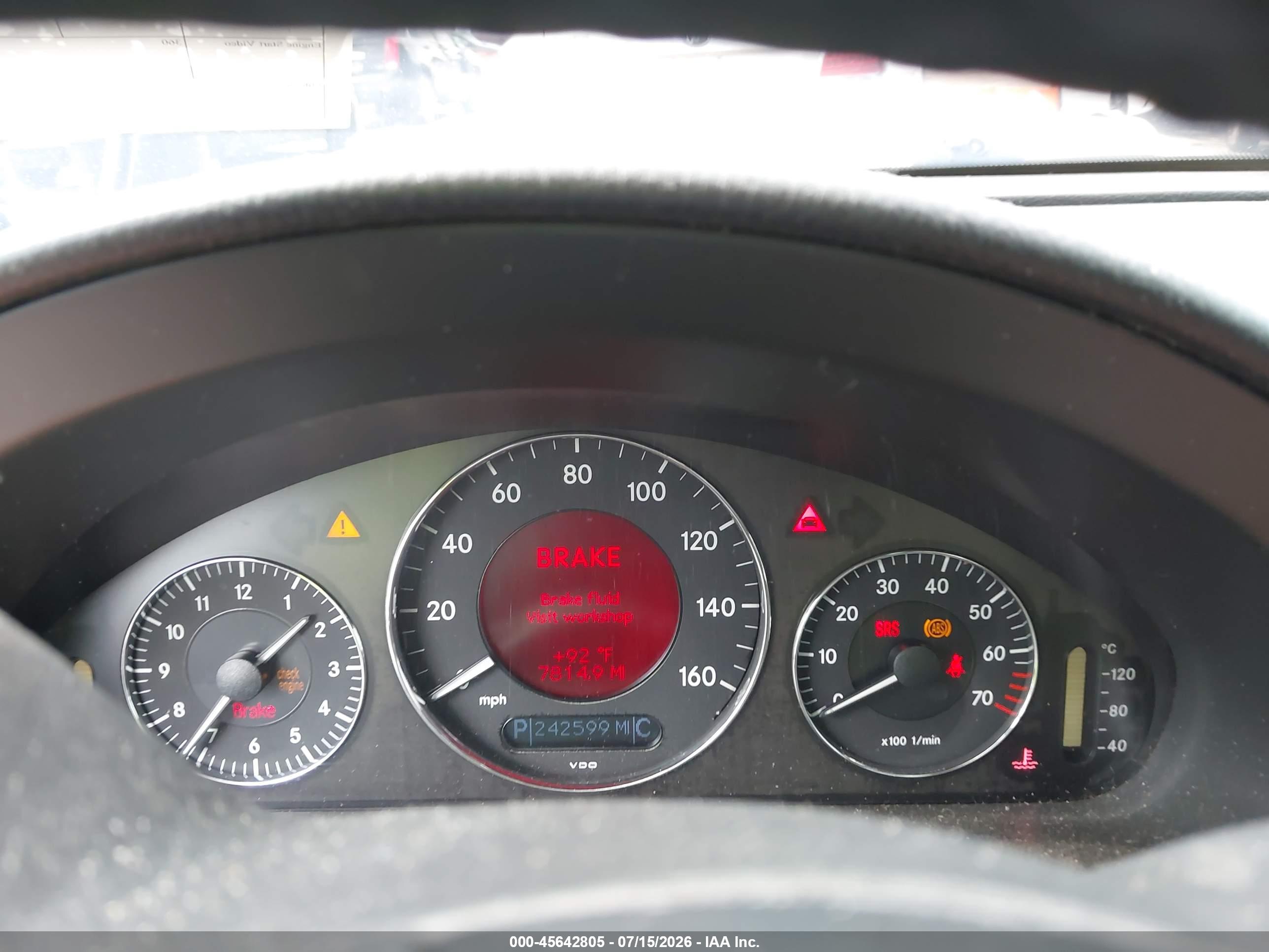 2006 MERCEDES-BENZ E 500 E500