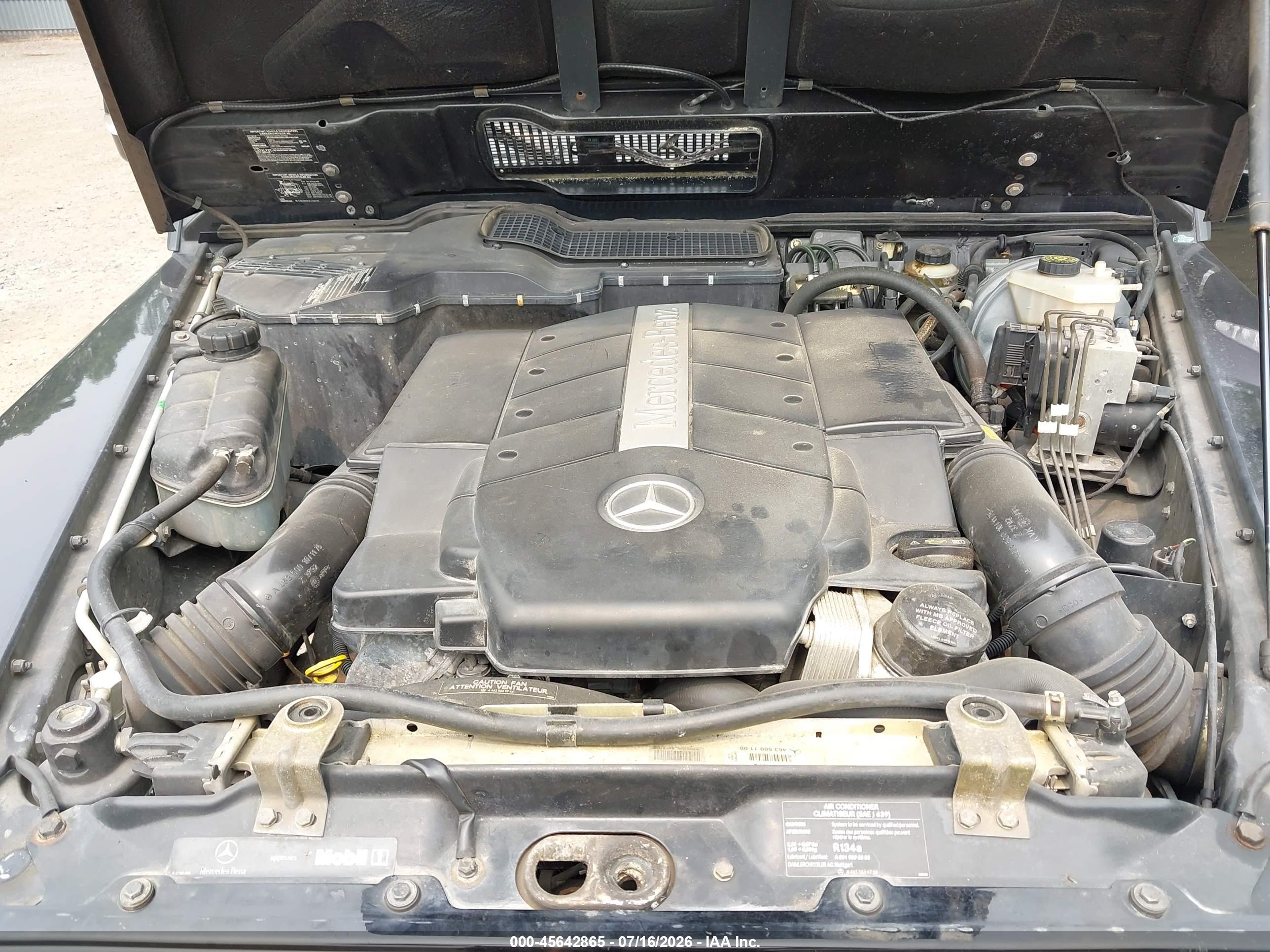 2005 MERCEDES-BENZ G 500 G500