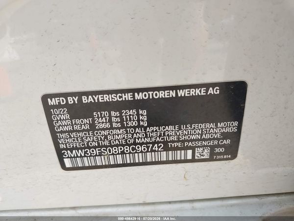 2023 BMW 330E XDRIVE