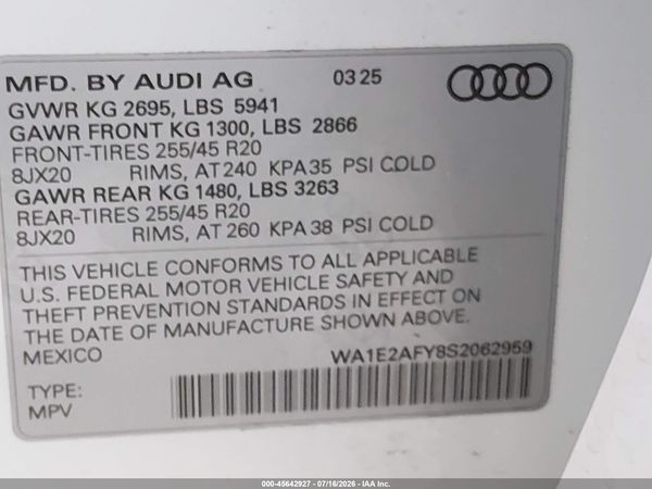 2025 AUDI Q5