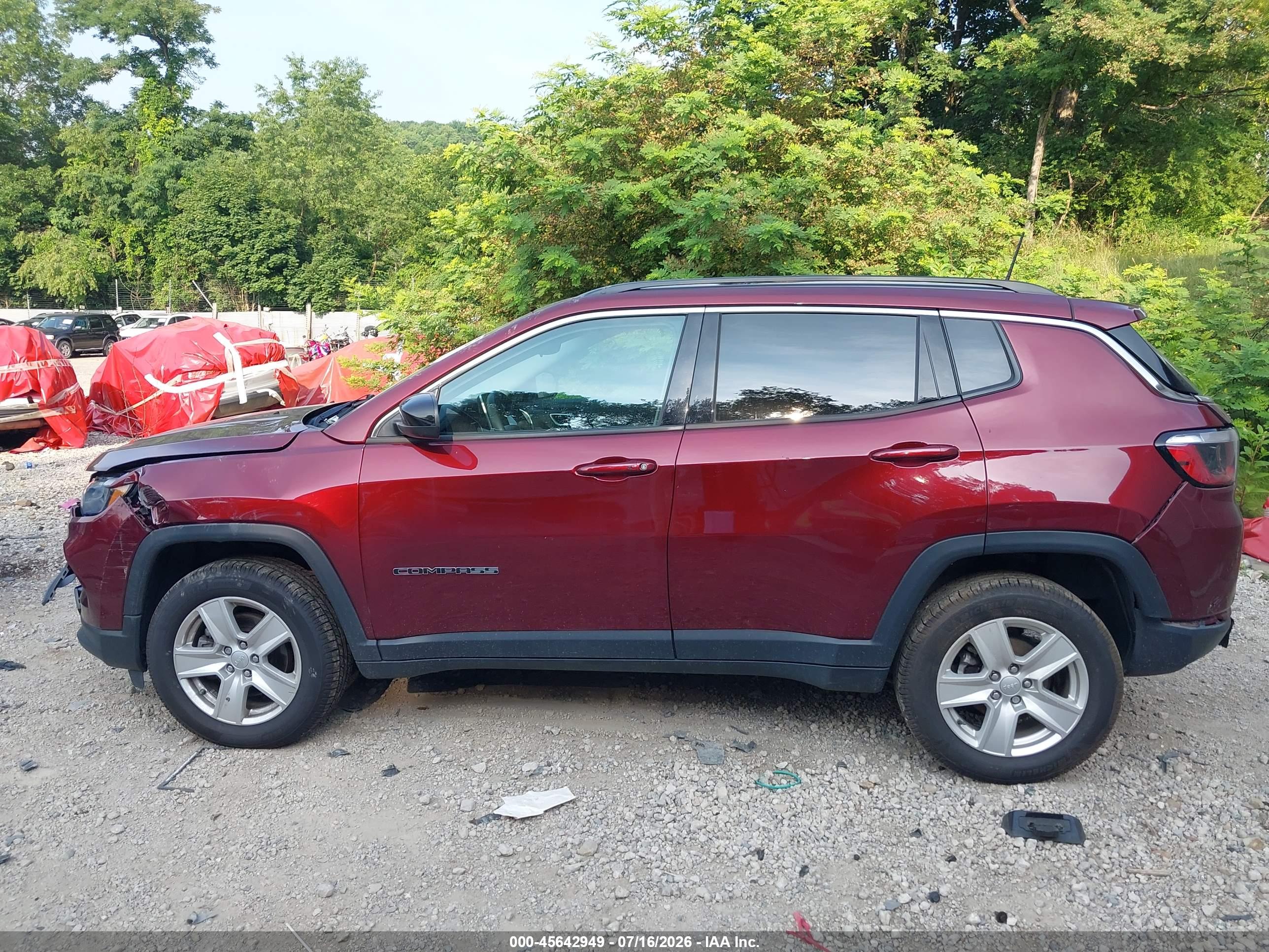 2022 JEEP COMPASS LATITUDE 4X4