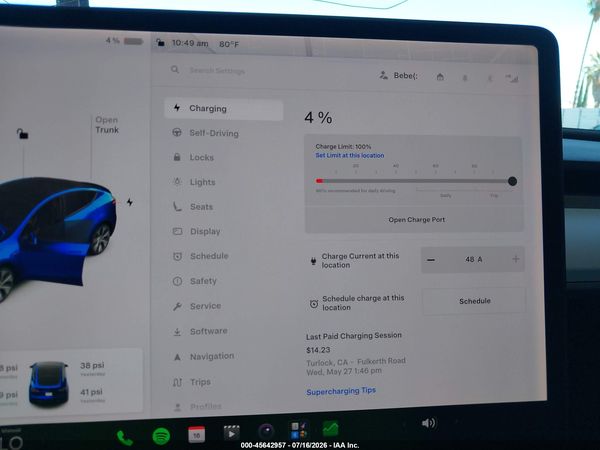 2020 TESLA MODEL Y