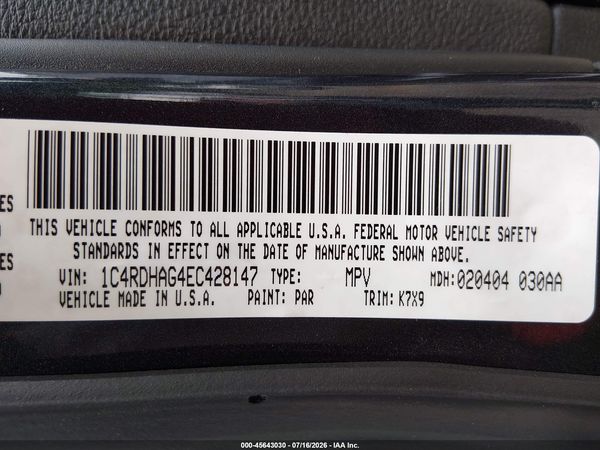 2014 DODGE DURANGO SXT